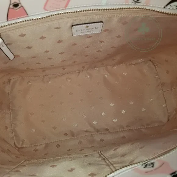 MAKE AN OFFER Kate Spade Shore Street Margareta Champagne Tote New With Tags